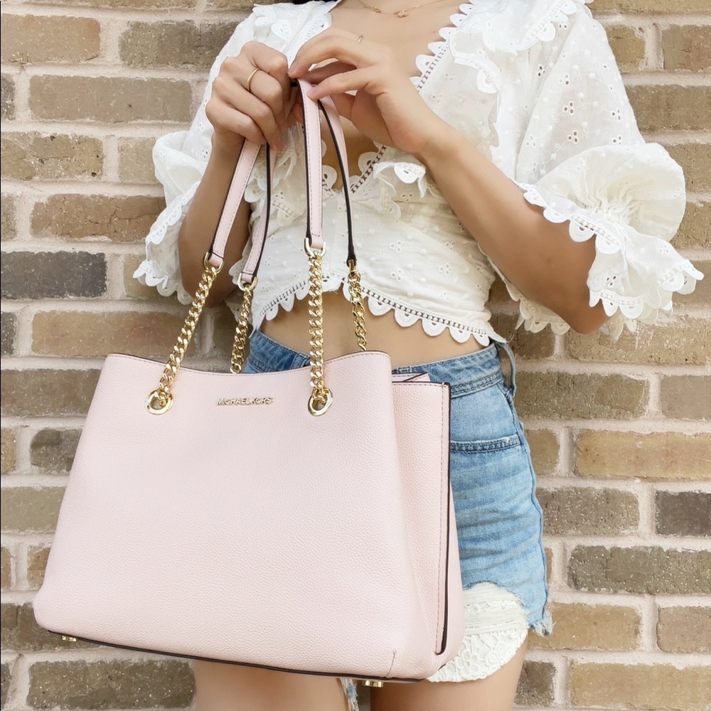 Bundle 👜💕NWT Michael Kors Tote & Wallet Pink - Picture 5 of 12